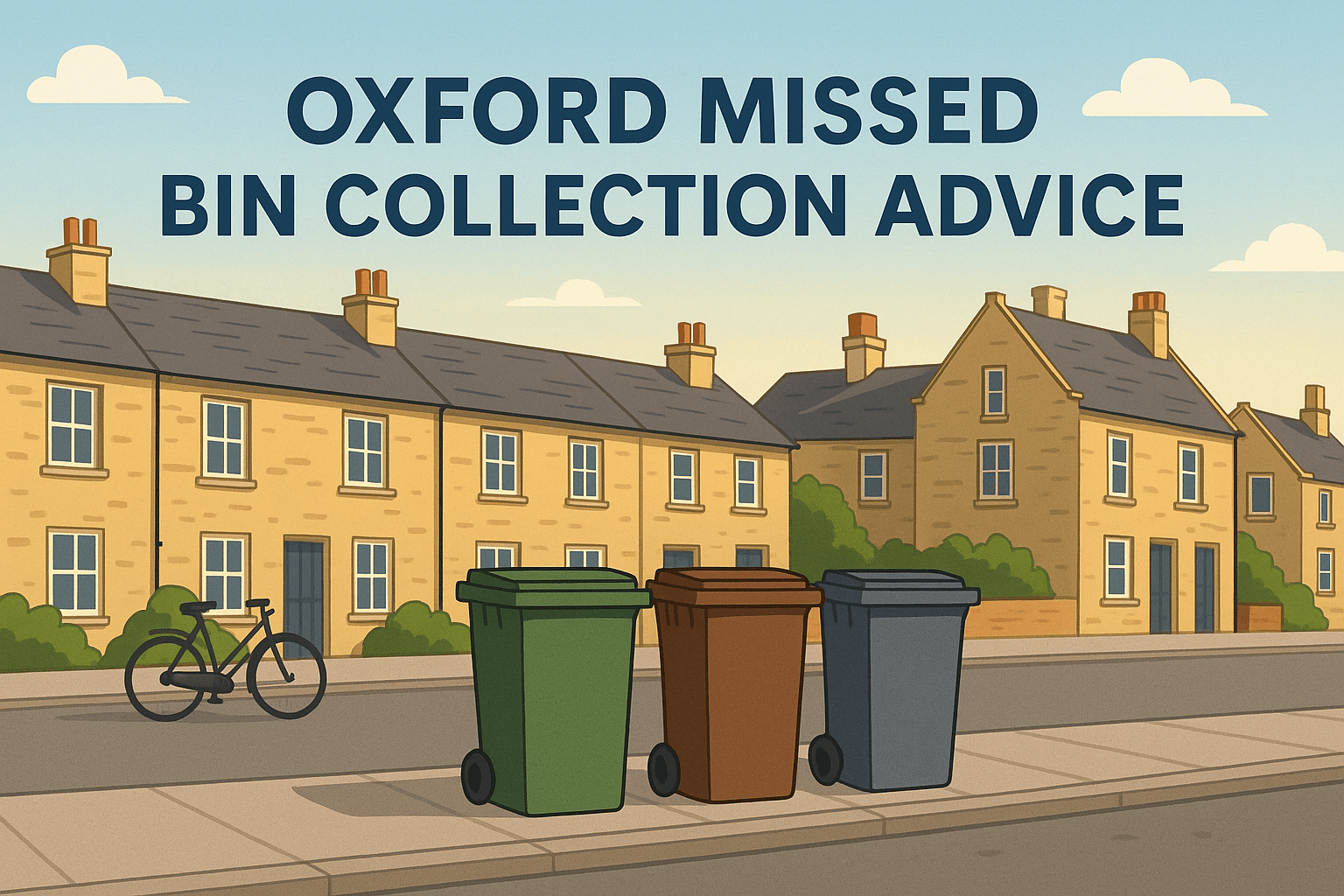 Oxford missed bin collection advice