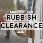 image of man and van removing a sofa ultimate guide to rubbish clearance