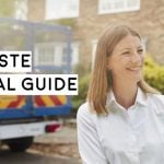 woman standing with tradesman next to tipper truck how to dispose of bulky waste for householders extensive guide and money saving tips