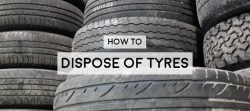 stacked up tyres, how to dispose and remove tyres responsibly